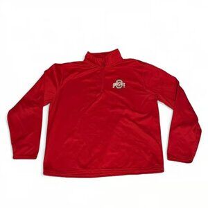Ohio State Red Quarter-Zip Pullover